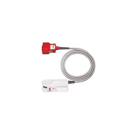 Masimo Original Direct-Connect SpO2 Sensor - Adult Clip, 3 Feet